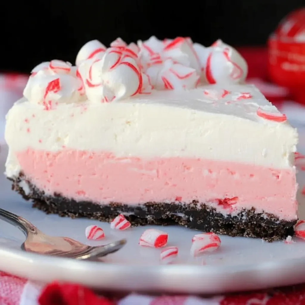 No-Bake Peppermint Lush Layered Dessert
